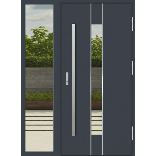 Входная дверь с фрамугой FUTURA GTS60949AI