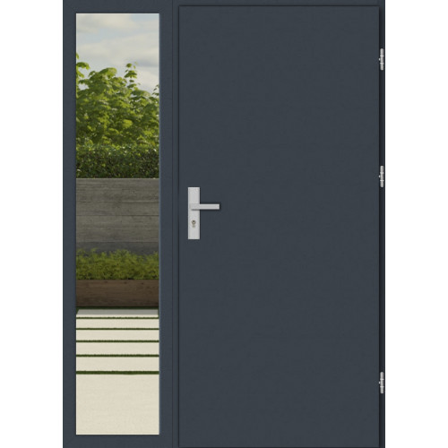 Входная дверь с боковой фрамугой PORTO TS10KI