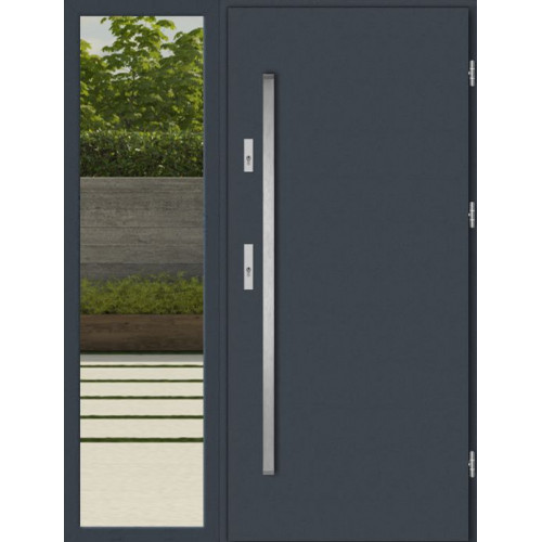 Входная дверь с боковой фрамугой TS10AI-AC