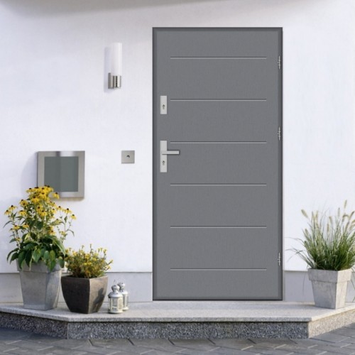 Дверь входная VERONA D4200 термовуд теплая деревянная стальная термодверь в дом коттедж 