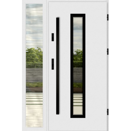 Входная дверь с боковым окном PORTO TS1034AB