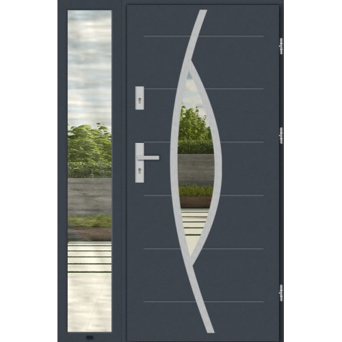 Дверь входная с боковым окном VERONA TS4240KI